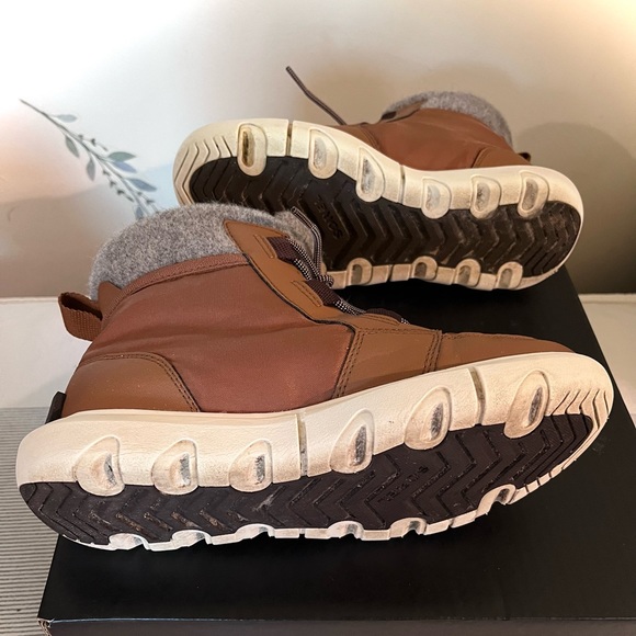 Sorel Explorer II Carnival Felt waterproof brown winter boot shoe - Picture 2 of 7